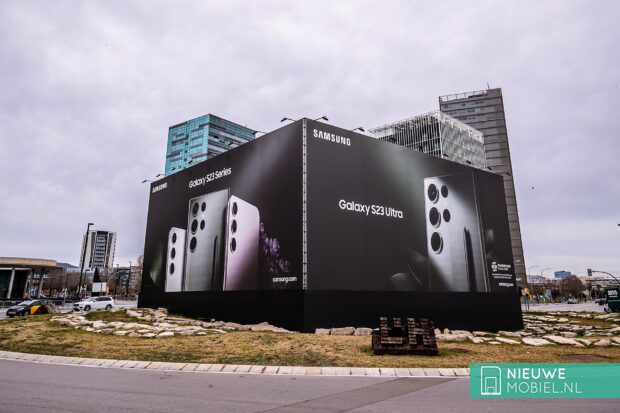 Samsung Galaxy S23 series billboard