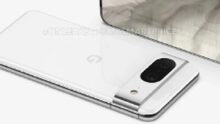 Render van flink rondere Google Pixel 8 verschenen