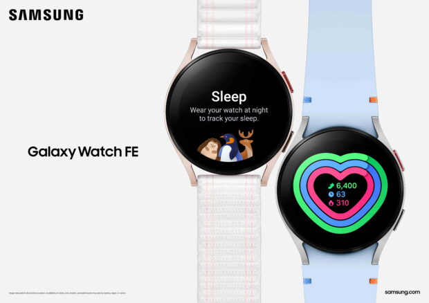 Samsung Galaxy Watch FE in two colors