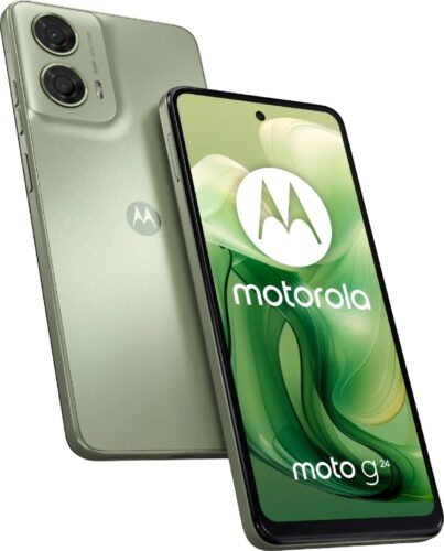 Motorola Moto G24 in het groen