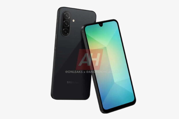 Samsung Galaxy A26 render leaked by @onleaks