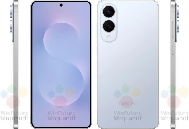 Samsung Galaxy S25 Edge in Titanium Icy Blue Render Winfuture Samsung Galaxy S25 Edge in Titanium Icy Blue Render Winfuture