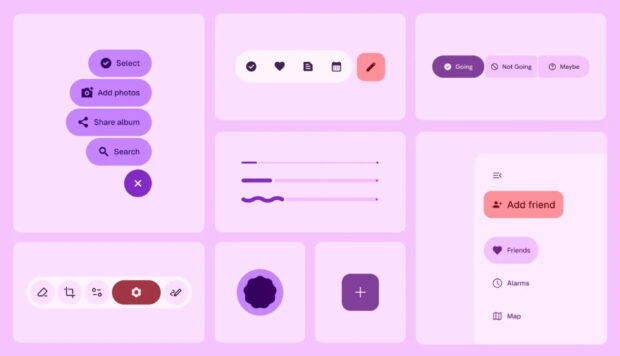 Google Material 3 Expressive buttons, shapes, and colors Google Material 3 Expressive buttons, shapes, and colors
