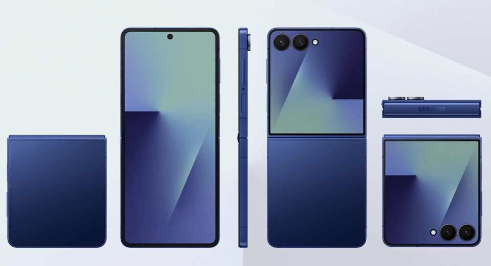 Evleaks shows Samsung Galaxy Z Flip 7 in trio of colors
