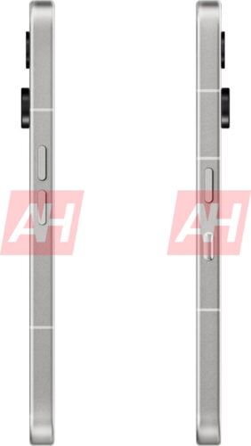 Nothing Phone 3 White from both sides via AndroidHeadlines