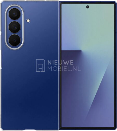Samsung Galaxy Z Fold7 Clear Case Blue 1