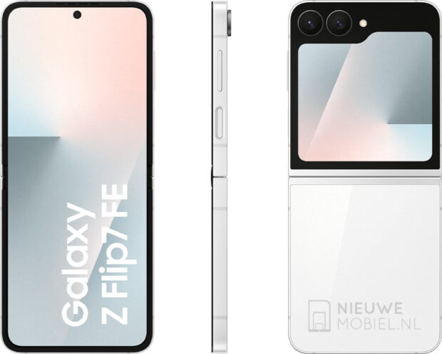 Samsung Galaxy Z Flip7 Fe Renders Leaked