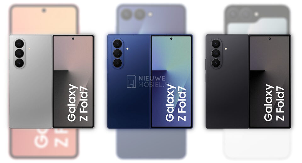 Exclusive: All renders of Samsung Galaxy Fold7, Flip7 and Flip7 FE on the street