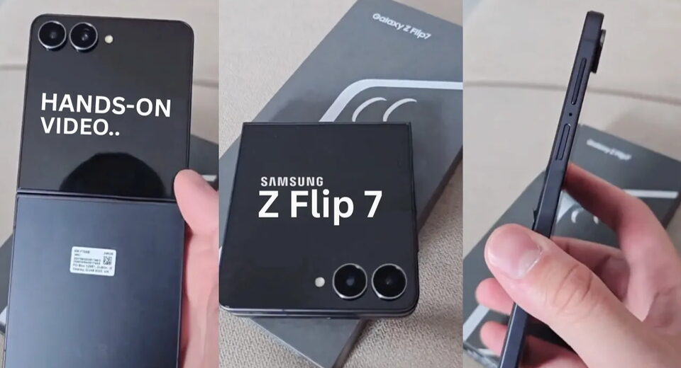 Samsung Galaxy Z Flip 7 released in video, no crease in sight
