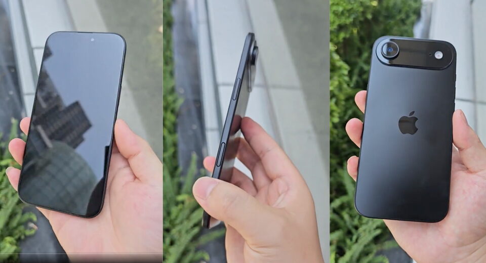 New video of iPhone 17 Air dummy released