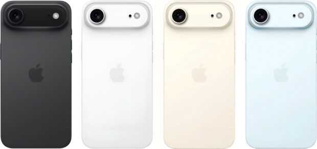Apple iPhone 17 Air colors as imagined by MajinbuOfficial