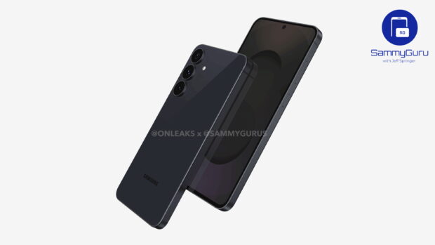 Samsung Galaxy S25 FE CAD render leaked by Sammyguru