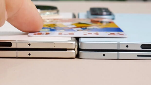 @UniverseIce shows Honor Magic V5 is thicker than Samsung Fold7