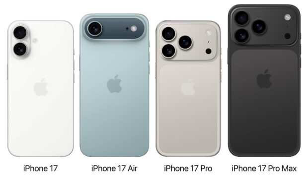 Apple iPhone 17 lineup by Apple Hub and Jeff Pu
