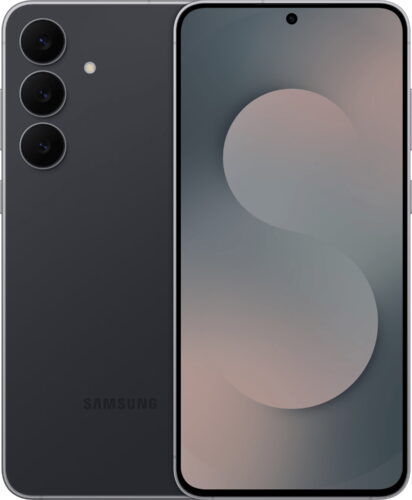 Samsung Galaxy S25 FE Jetblack product render via Winfuture