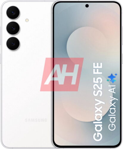 Samsung Galaxy S25 FE leak via AndroidHeadlines