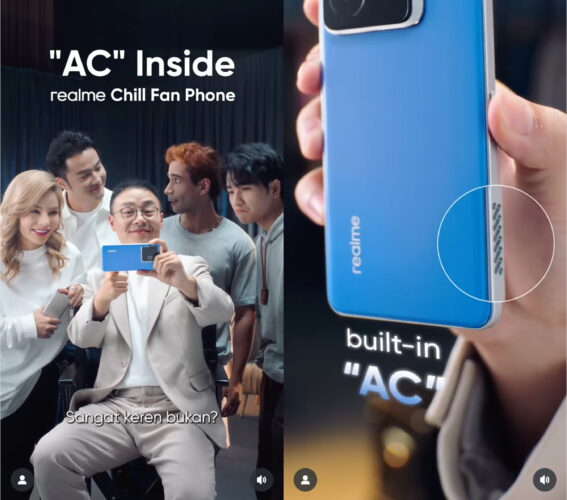 AC Inside, Realme Chill Fan Phone