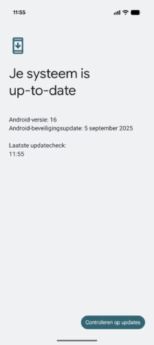 Google Pixel 10 Pro Screenshot Android 16 Up To Date