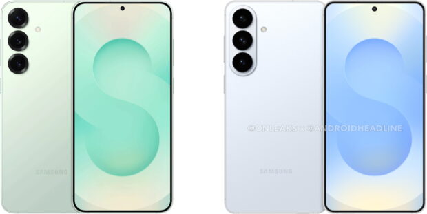 Samsung Galaxy S25+ vs S26+ via Androidheadlines