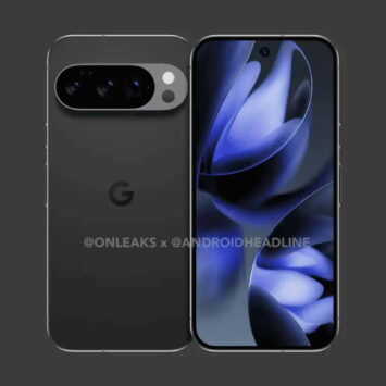 Google Pixel 10 Pro render by @Onleaks and AndroidHeadlines