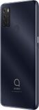 Alcatel 1s 2021 noir retour côté gauche