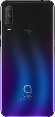 Alcatel 3v 2020 viola indietro