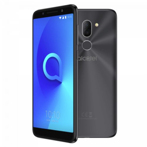 Alcatel 3x zwart overzicht