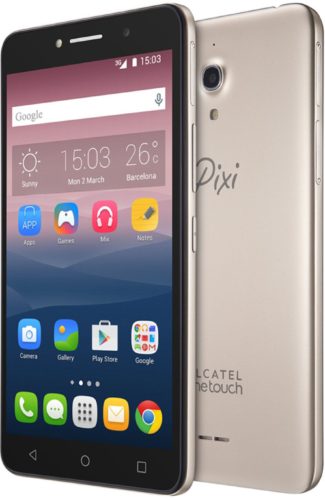 Alcatel Pixi 4 6 dualsim goud overzicht