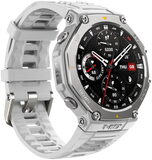 Amazfit t rex 3 grijs voorkant linkerzijkant