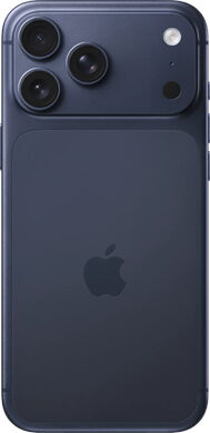 Apple iPhone 17 Pro Max blauw achterkant