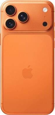 Apple iPhone 17 Pro Max oranje achterkant
