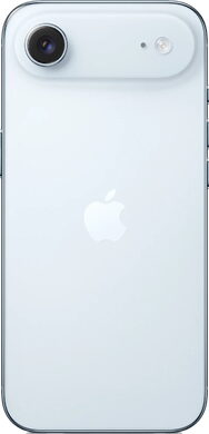 Apple iPhone Air blauw achterkant