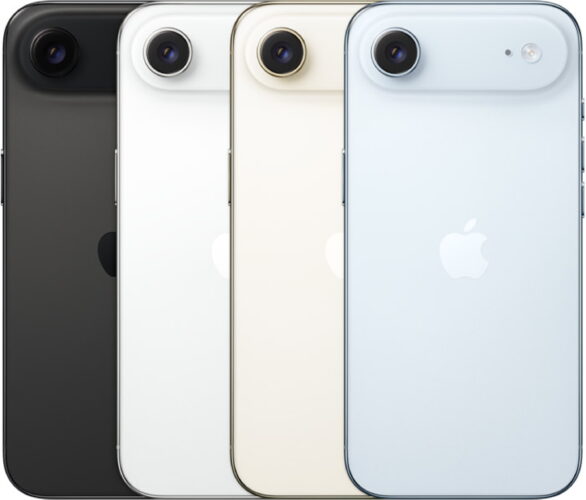 Apple iPhone Air kleuren overzicht