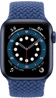 Apple Watch Series 6 4G 40mm front blå
