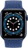 Apple Watch Series 6 4G 44mm voorkant aluminium blauw