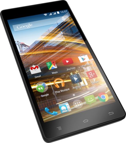 Archos 50b Neon schuin Archos 50b Neon schuin