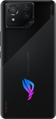 Asus ROG Phone 8 zwart achterkant