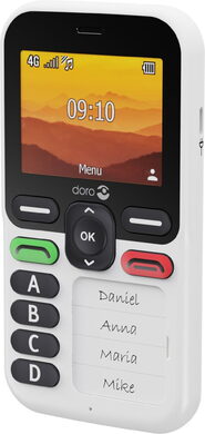 Doro Leva X10 black white front right side