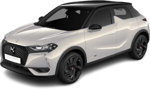DS 3 crossback e tense creme front right side