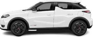 DS 3 crossback e tense white right side