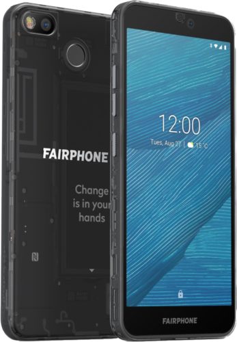 Fairphone 3 transparant overzicht