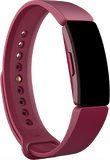 Fitbit Inspire rouge couverture côté gauche