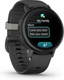 Garmin Bounce 2 grijs voorkant linkerzijkant