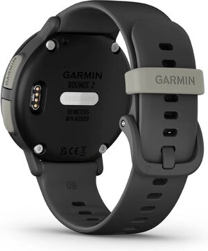 Garmin Bounce 2 grijs achterkant rechterzijkant