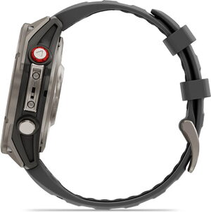 Garmin fenix 8 Pro 47mm titanium grijs rechterzijkant