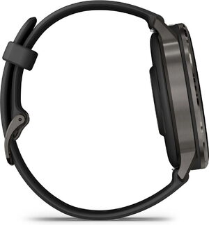 Garmin Venu 4 45mm zwart linkerzijkant