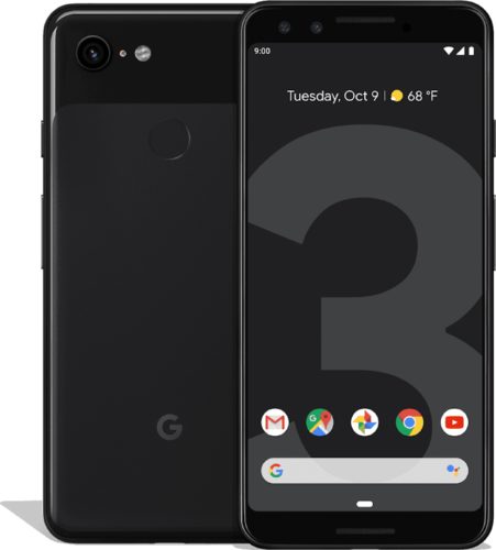 Google Pixel 3 black overview