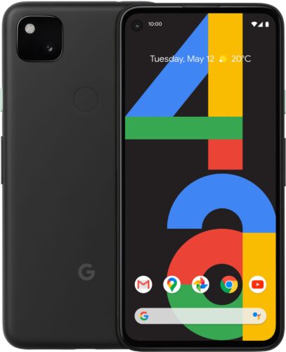 Google Pixel 4a black overview