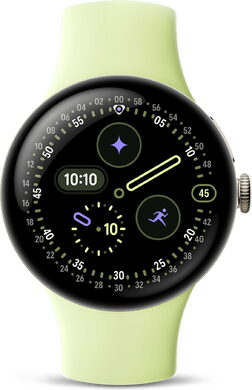 Google Pixel Watch 4 41mm goud groen band