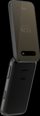 HMD 2660 Flip black back opened